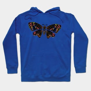 Aboriginal Art - Butterfly Hoodie